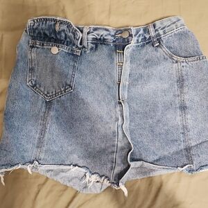 Denim Blue Women's Shorts
